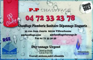 Pp Chauffage à Villeurbanne