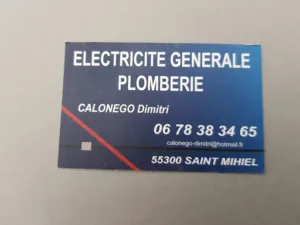 CALONEGO.électricité, plomberie à Saint-Mihiel