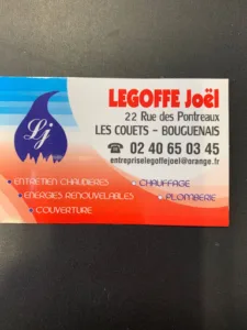 Entreprise Joël Legoffe à Bouguenais