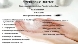 GENERATION CHAUFFAGE à Les Ulis