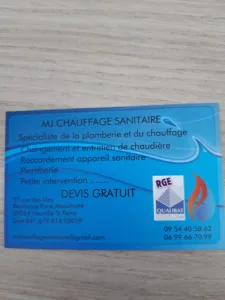 Eirl moret mj chauffage sanitaire à Neuville-Saint-Rémy