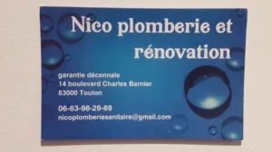 Nico plomberie et rénovation à Toulon