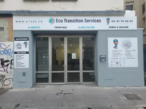 Eco Transition Service, plomberie, Chauffage, climatisation, pompe à chaleur à Lyon