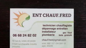 Chauf.fred à La Chapelle-Moutils