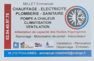 Millet Emmanuel à Poulaines