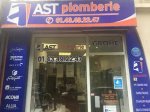 AST PLOMBERIE à Paris