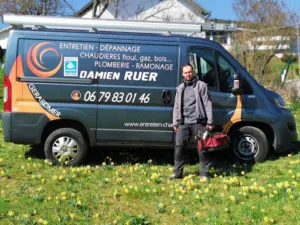 Damien Ruer : Chauffagiste – Plombier – Ramoneur à Gérardmer