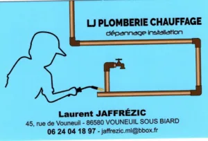 LJ PLOMBERIE CHAUFFAGE à Vouneuil-sous-Biard