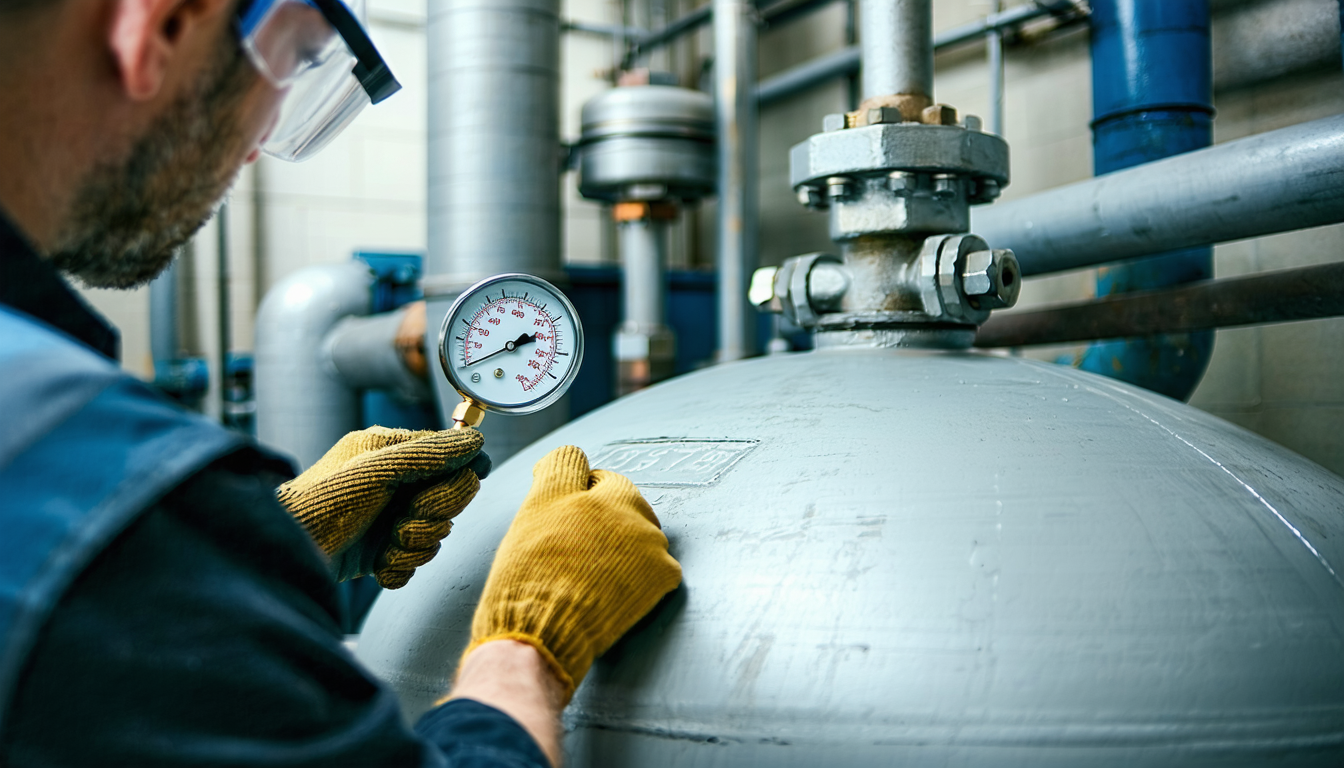 découvrez les étapes simples pour contrôler la pression d'azote dans votre vase d'expansion. assurez la sécurité et l'efficacité de votre système de chauffage en suivant notre guide pratique étape par étape.