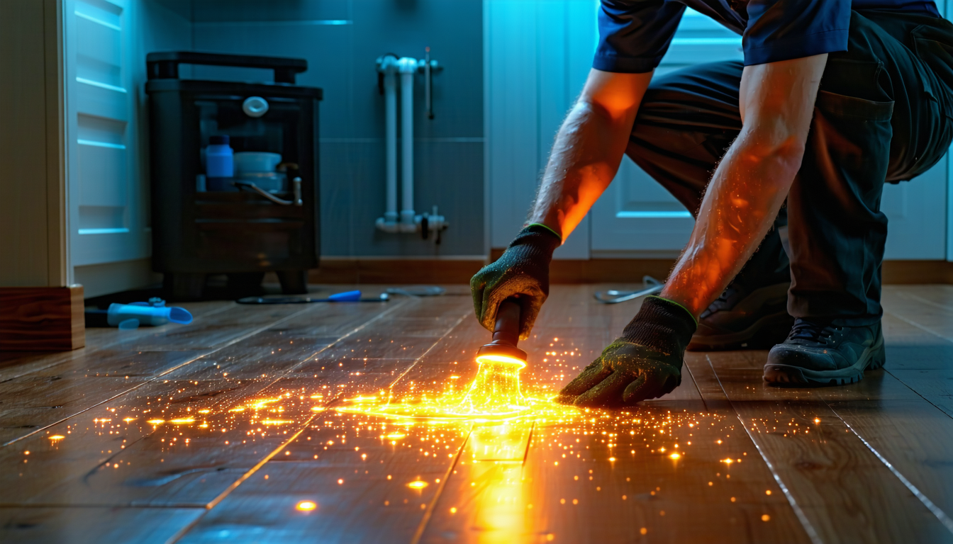 découvrez comment détecter une fuite infime grâce à un colorant fluorescent, pour prévenir tout dommage sur votre plancher. protégez votre maison en identifiant rapidement les problèmes d'eau avant qu'ils ne deviennent sérieux.